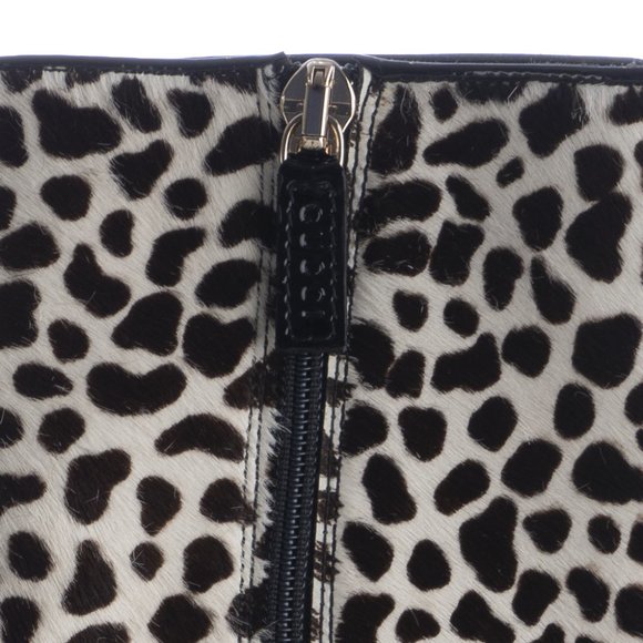 New In Box! GUCCI PONY HAIR Leopard Gradient Print Booties - Picture 10 of 12